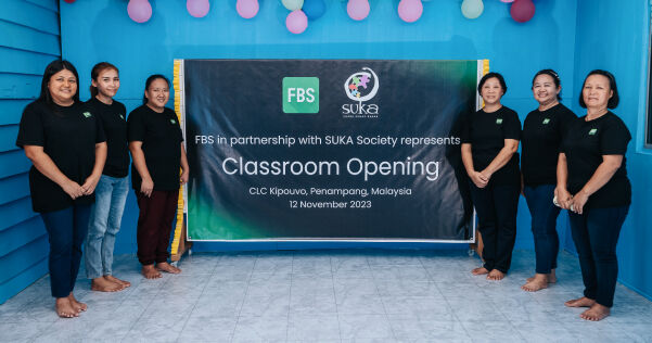 FBS dan SUKA Society Membangun Ruang Kelas Sekolah di Wilayah Sabah